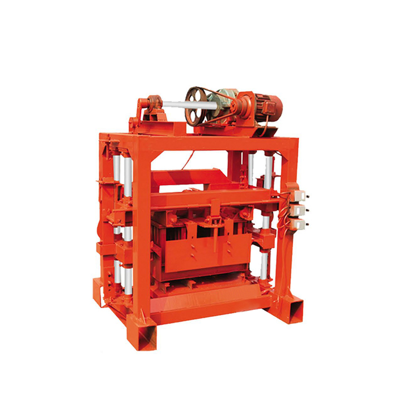QTJ4-40 Hollow & Manual Concrete Block Making Machine