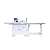 Adjustable PCB cutting machine with automatic width control and real-time monitoring interface for inline operation