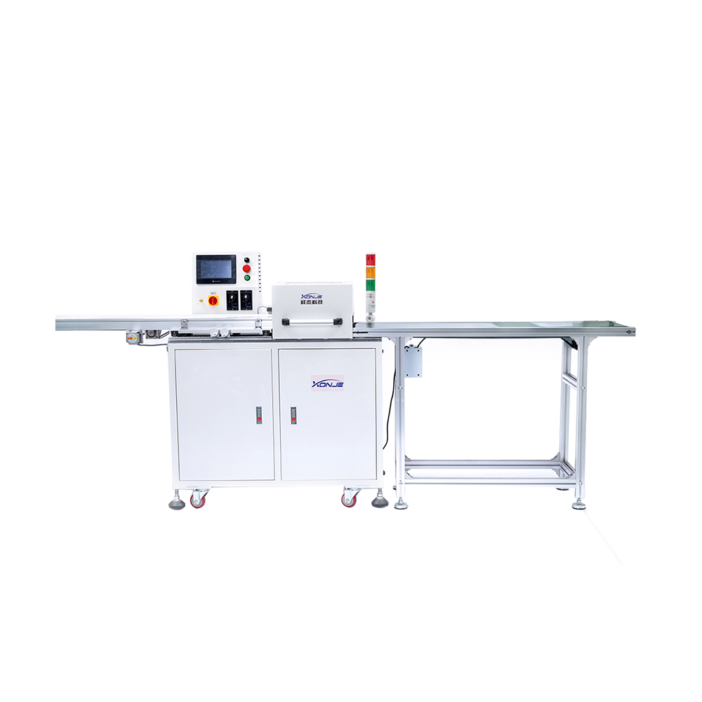 Adjustable PCB cutting machine with automatic width control and real-time monitoring interface for inline operation