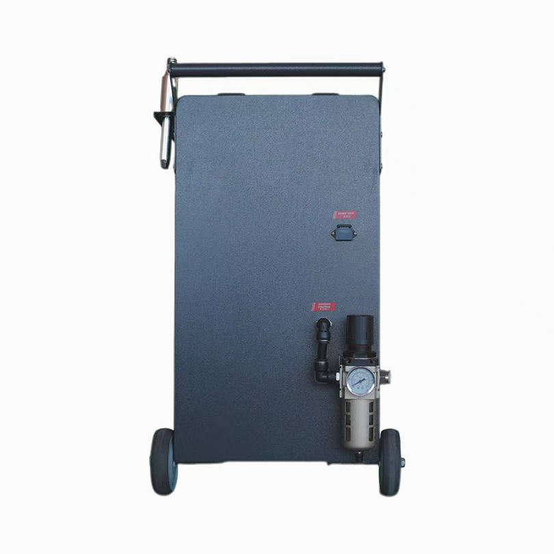 portable ice blasting machine designed for heavy duty carbon removal and machinery maintenance
