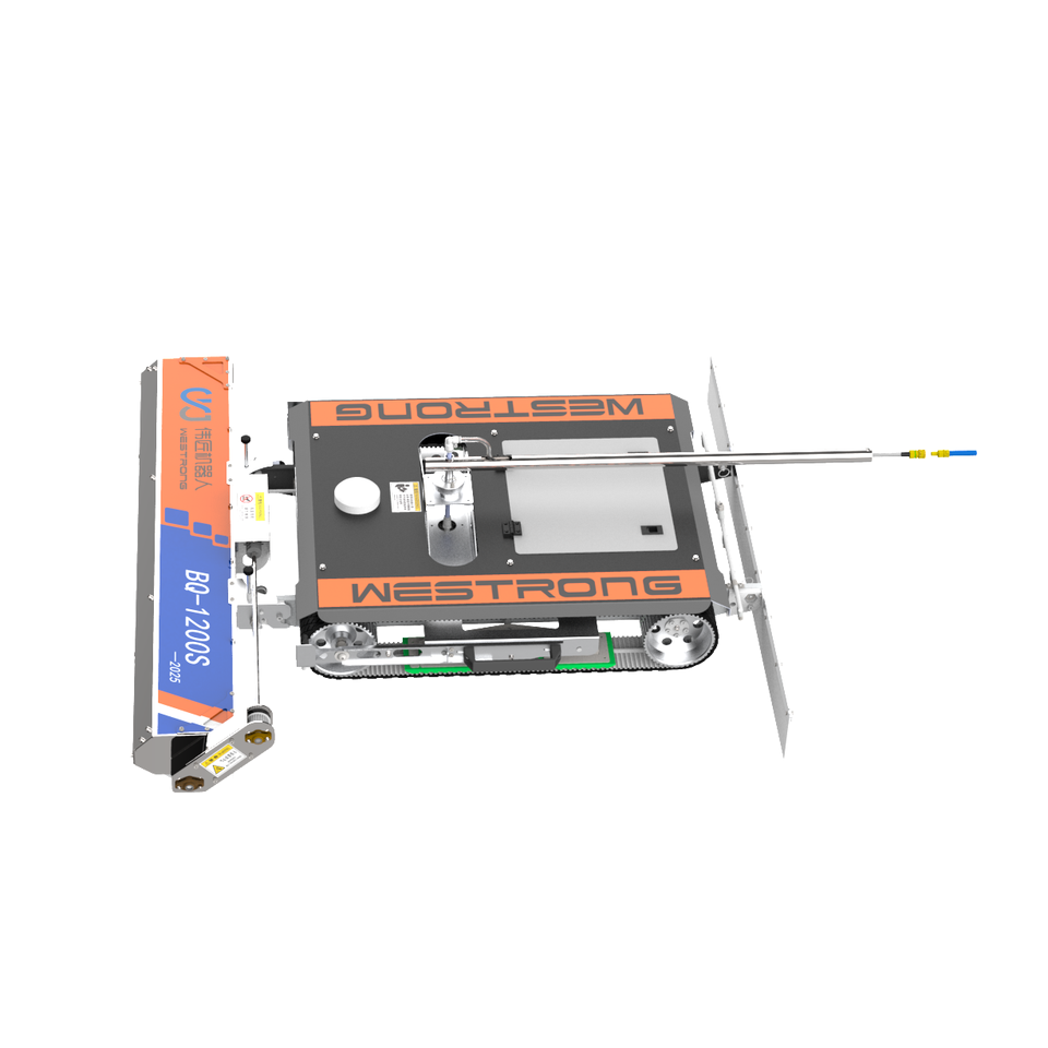 High-efficiency PV maintenance robot with IP65 protection and remote operation