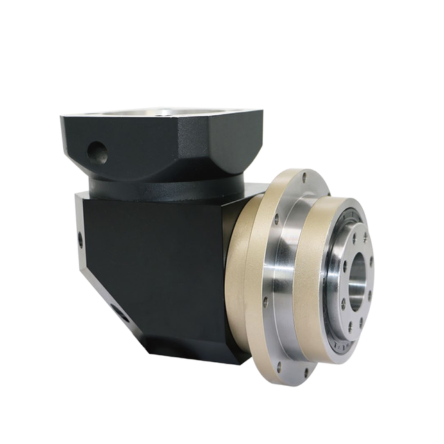 ADR Series high rigidity planetary gear reducer with reinforced structure and ISO4 precision gears for heavy-duty servo systems.