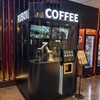 automatic coffee robot with 22 inch touchscreen for self service coffee making