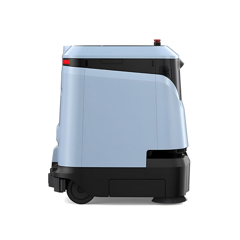 smart mopping vacuum robot with self-emptying and auto charging