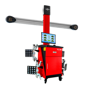 3D wheel alignment system with auto tracking and high-definition camera for vehicle alignment