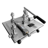 Air pressure calibration table with wide 0.95 to 60 bar range and three output ports for multi-instrument calibration