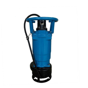Submersible sludge transfer pump for underground mining and abrasive liquid handling