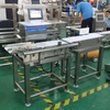 stainless steel food checkweigher with digital display and reject system