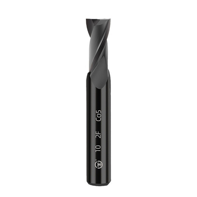 Customizable Nitrided Black Coating Super-Hard High-Speed Steel Three-Flute Milling Cutter