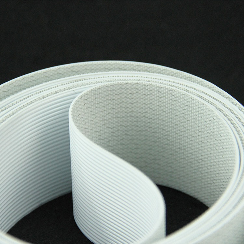 Food grade PU straight stripe conveyor belt