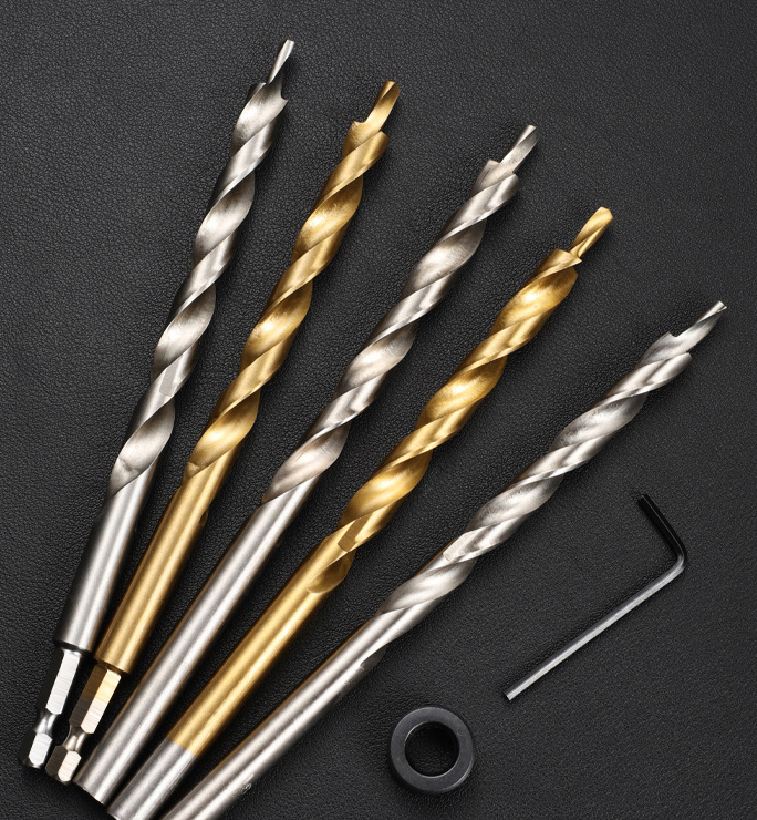 High Speed Steel Woodworking Oblique Hole Twist Drill Bit