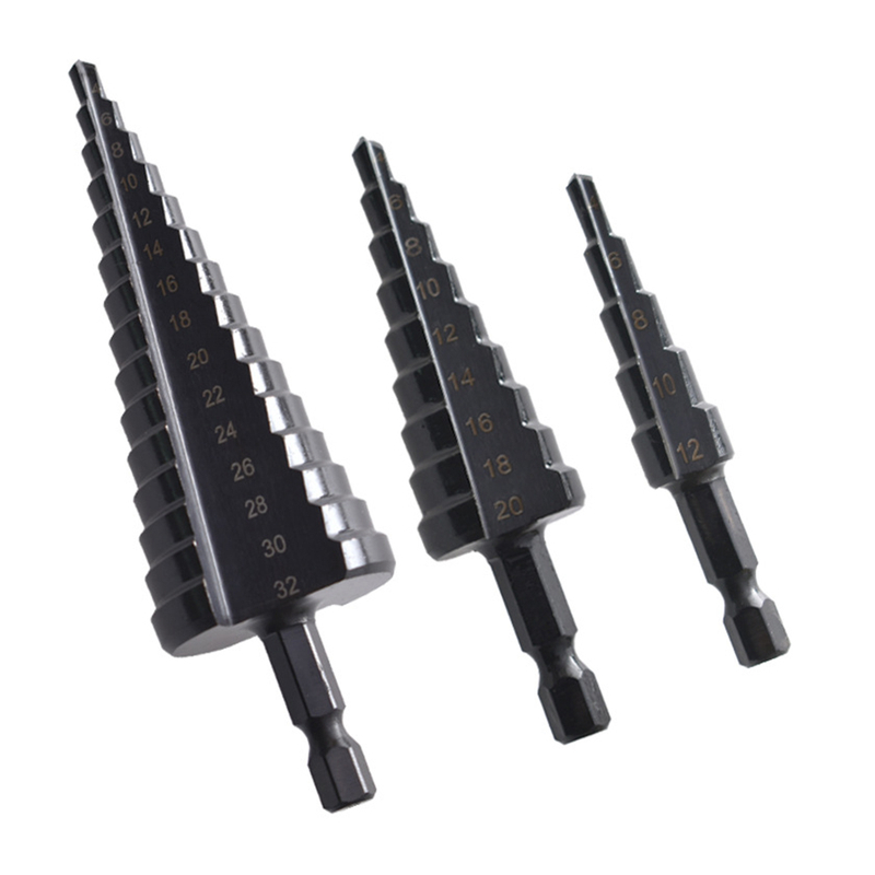 Hexagonal Shank Step Drill Bit