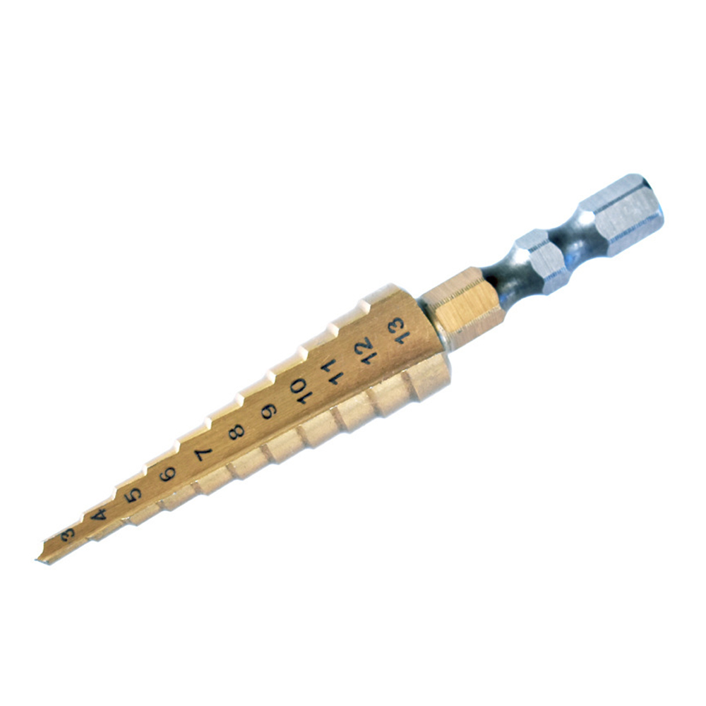 3-13mm Step Drill Hexagonal Shank Drill Bit