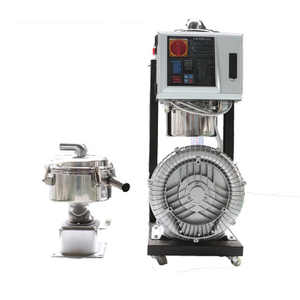Automatic vacuum autoloader for plastic injection molding machine