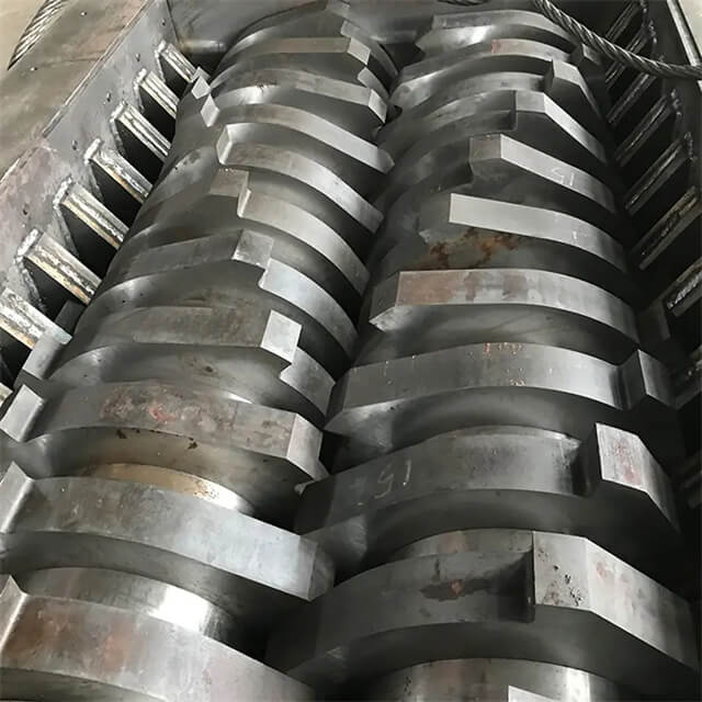 Double Shaft Plastic Grinder Miller Shredder
