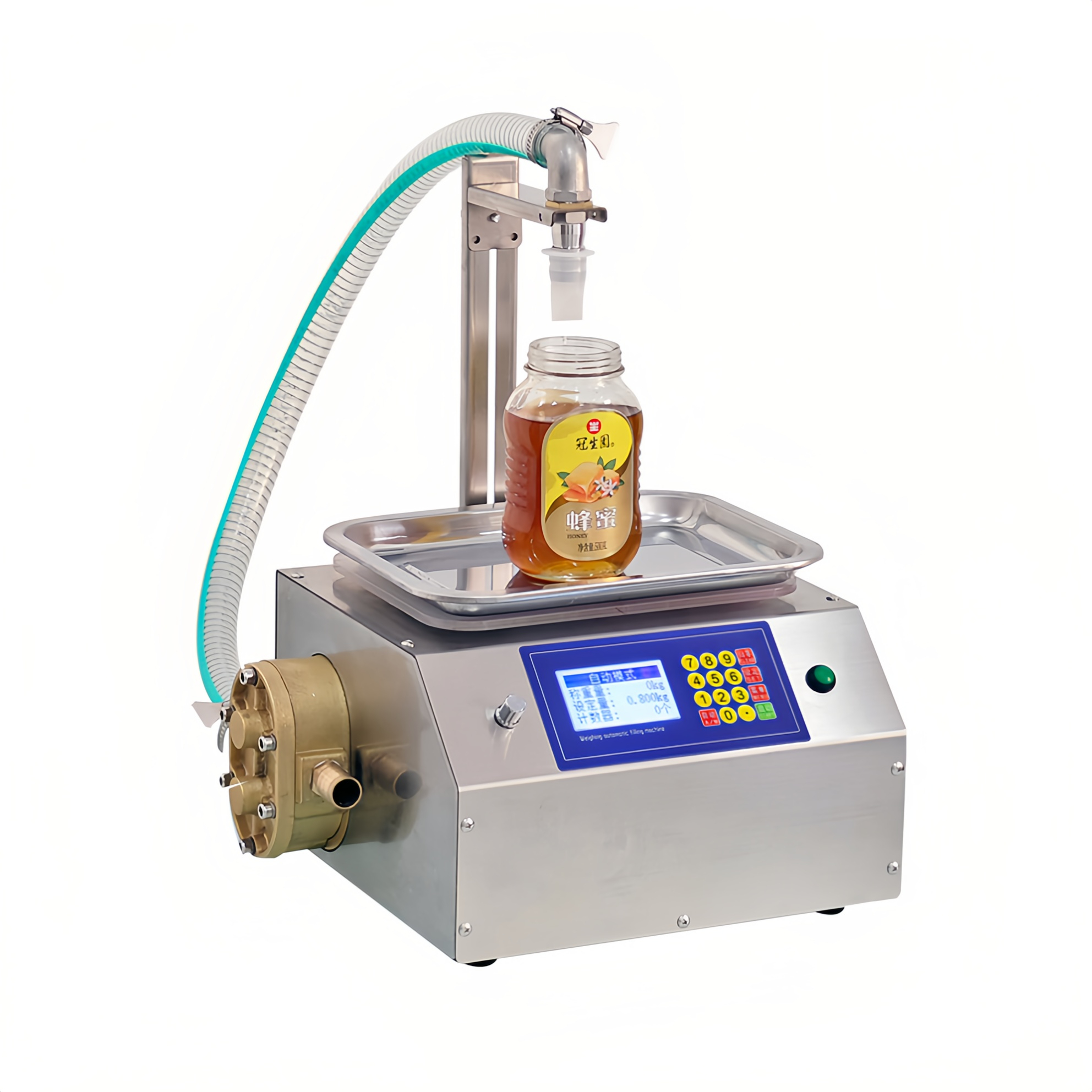 CSY-L15 / L15+ High-Viscosity Gear Pump Filling Machine (10g–5kg)