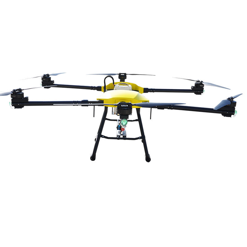Facade maintenance UAV spraying system for high-rise building cleaning