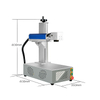 Portable metal laser marking machine with fast 7000mm per second engraving speed