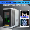 High-speed 3D subsurface laser engraver for glass and crystal personalized engraving
