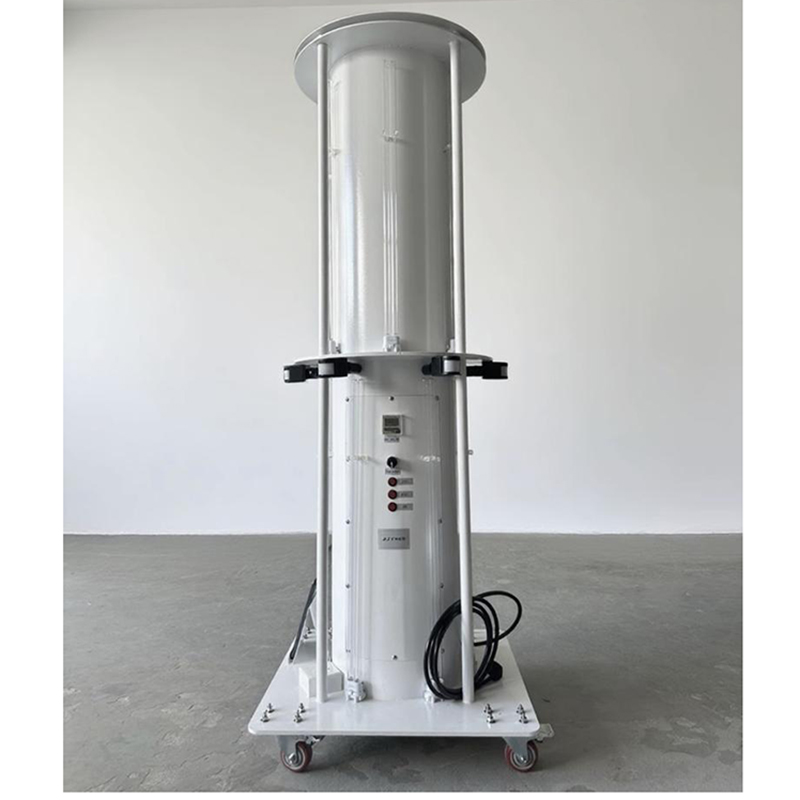 UV ozone disinfection machine with 12 lamps and 80g adjustable output