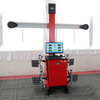 Complete four wheel alignment equipment set with turntable, software system and accessories