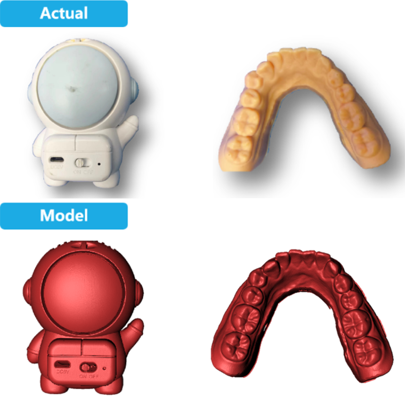 Marker based 3D scanner for accurate splicing