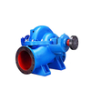 High capacity horizontal water pump for industrial water transfer systems