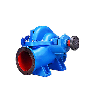 High capacity horizontal water pump for industrial water transfer systems