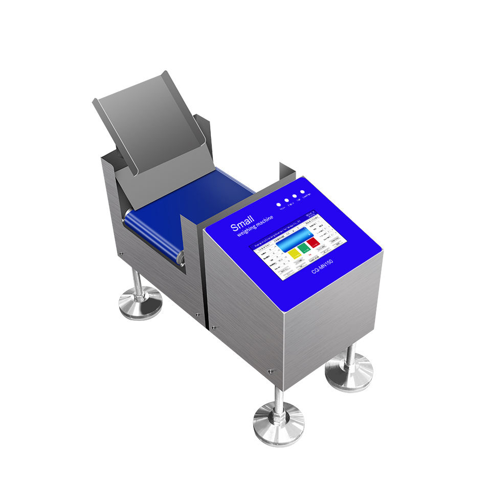 mini dynamic checkweigher for lightweight food production lines