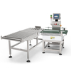industrial high-capacity checkweigher machine for large cartons
