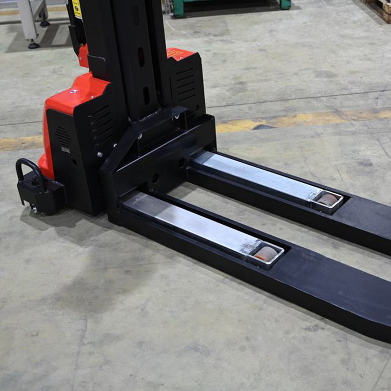 electric pallet stacker with 1300mm lift height for material handling