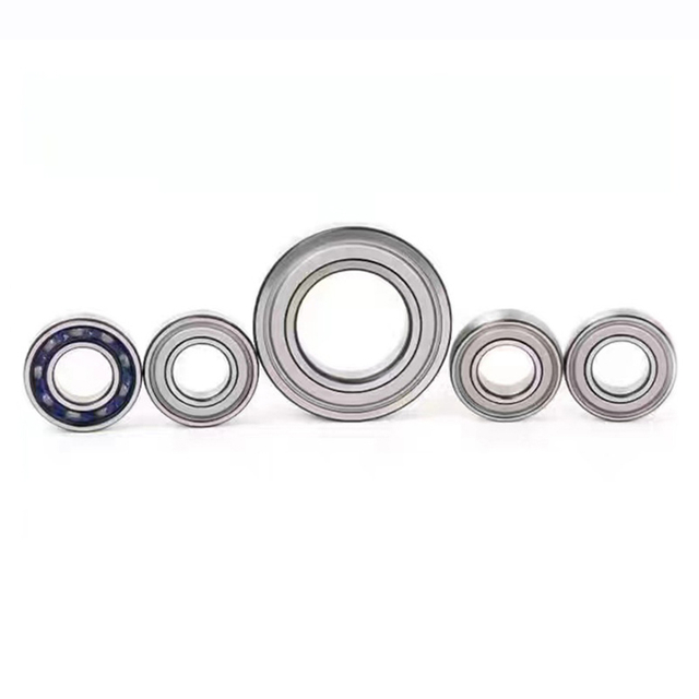 Front view of high speed deep groove motor bearing for precision machinery