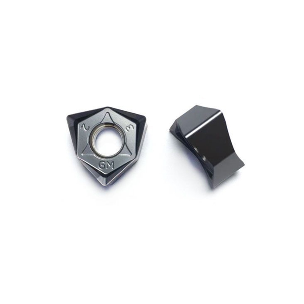 Hexagonal Stainless Steel 90 Degree Rapid Feed CNC Milling Inserts
