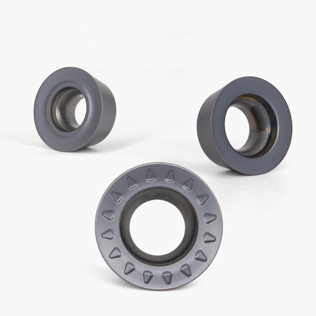 R5/R6 Circular Tungsten Carbide CNC Milling Cutter Head