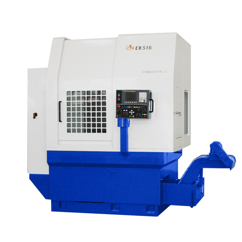 CK516 High Precision CNC Vertical Turning Lathe Machine with FANUC 0i-TF