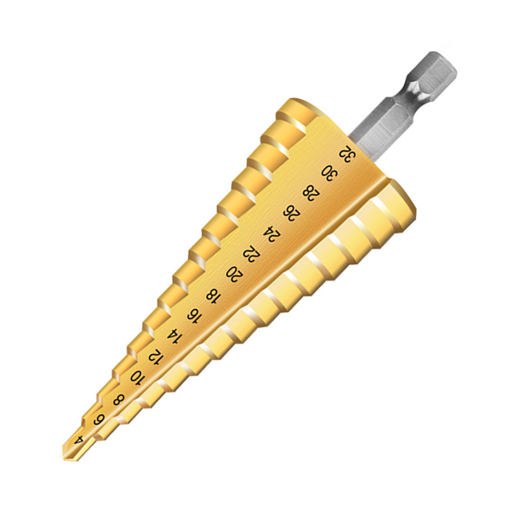 Hexagonal Shank Pagoda Drill Bit