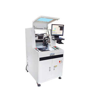 Front view of XONJE XJ-J500 single station saw blade PCB cutting machine with visual alignment system