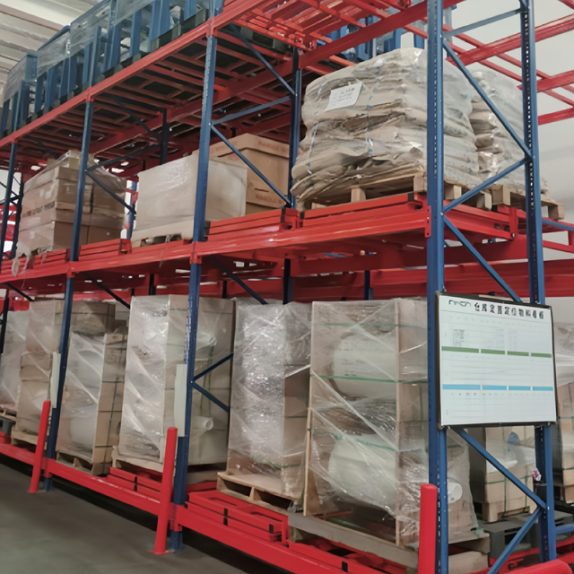 XBY-B-17 push back rack system for high-density storage