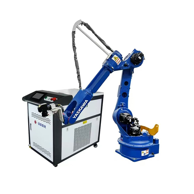 3000W robotic laser cleaner for metal rust and paint removal