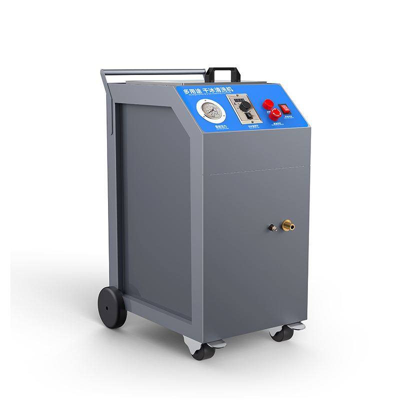 industrial dry ice washer with 7kg capacity brushless motor and strong pneumatic drive system