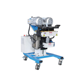 YX-100D single-sided steel plate beveling machine full view for heavy-duty industrial chamfering
