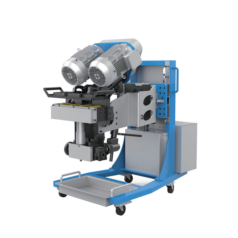 YX-80A self-propelled double-sided beveling machine for steel plate edge milling and welding preparation