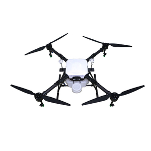 Pesticide spraying agricultural drone with modular carbon fiber design for efficient plant protection and fertilization.