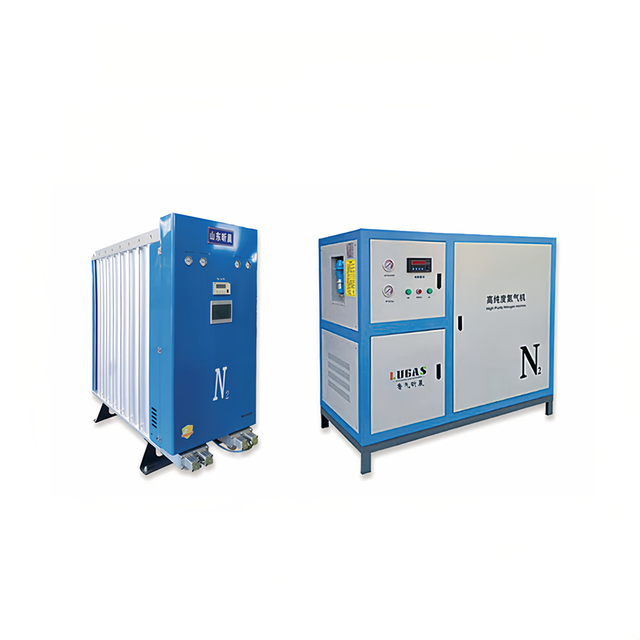 XC Series PSA Nitrogen Generator front view showing twin-tower adsorption structure and compact industrial design.