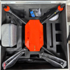 Front view surveillance drone showing 48MP gimbal camera for mapping and rescue tasks