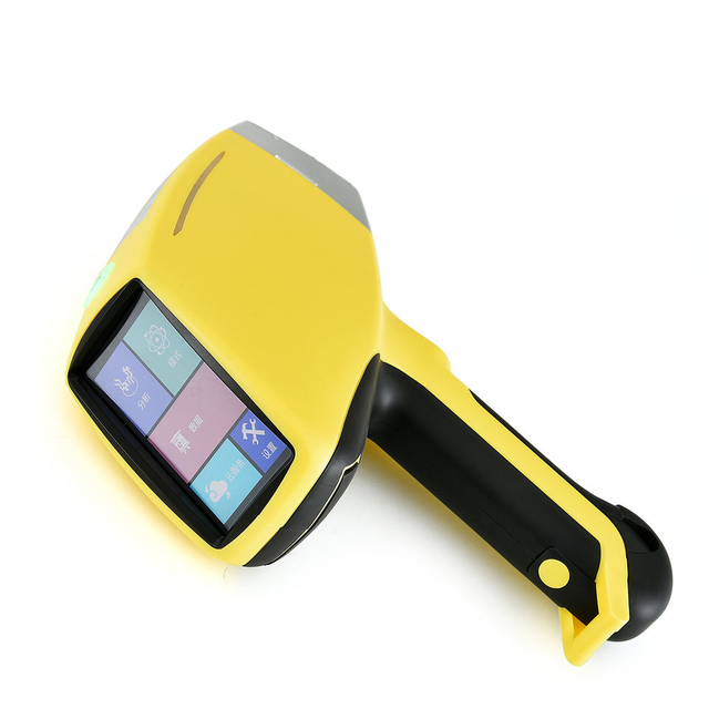 Portable handheld XRF analyzer for gold purity testing and alloy identification