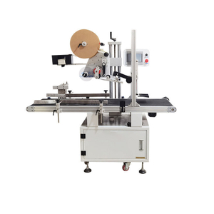 Full automatic flat surface labeling machine with sensor detection and high-speed labeling performance for industrial use