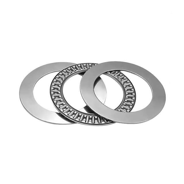 Front view of AXK 1226 1528 5578 thrust needle roller bearing with washers