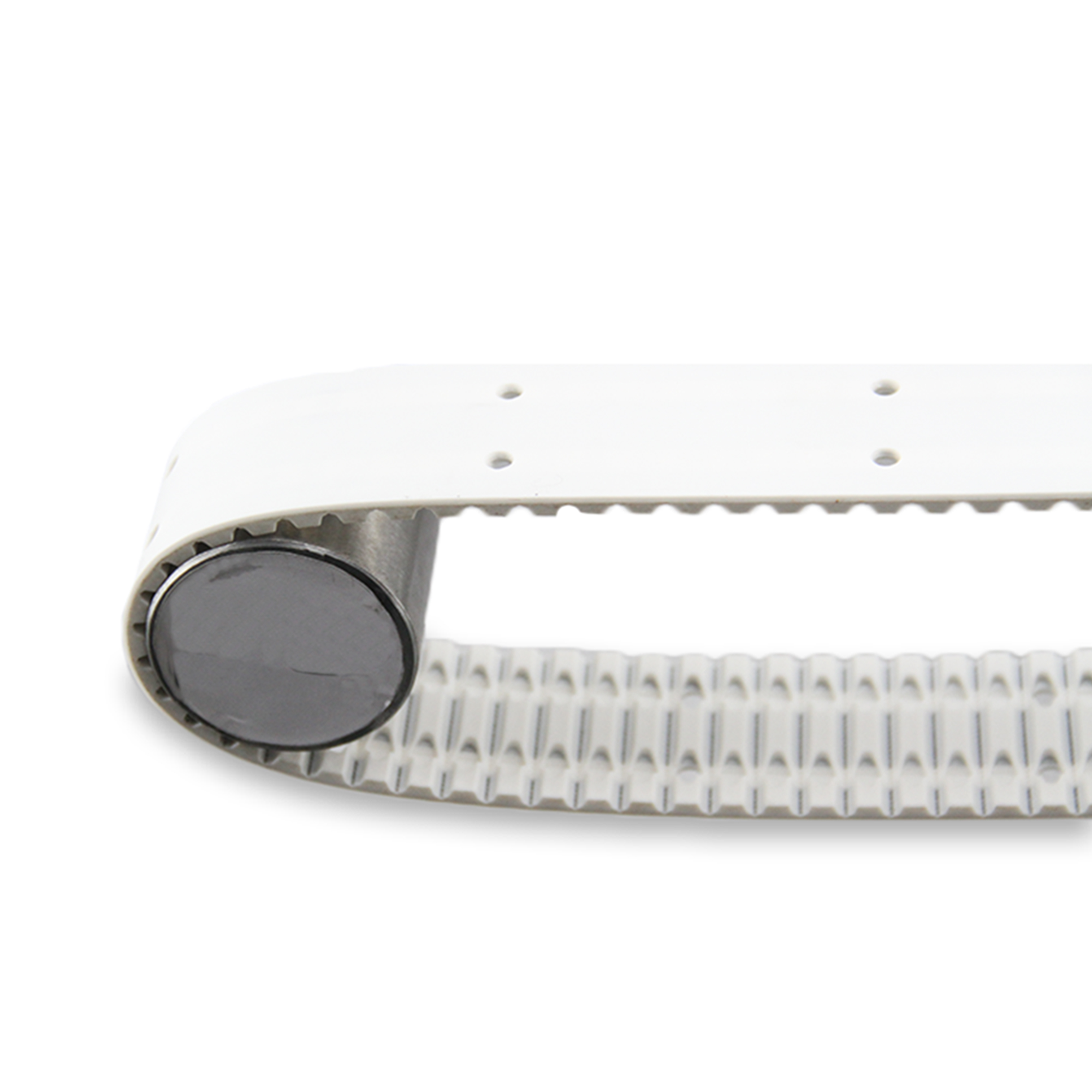 PU timing belt with punching function