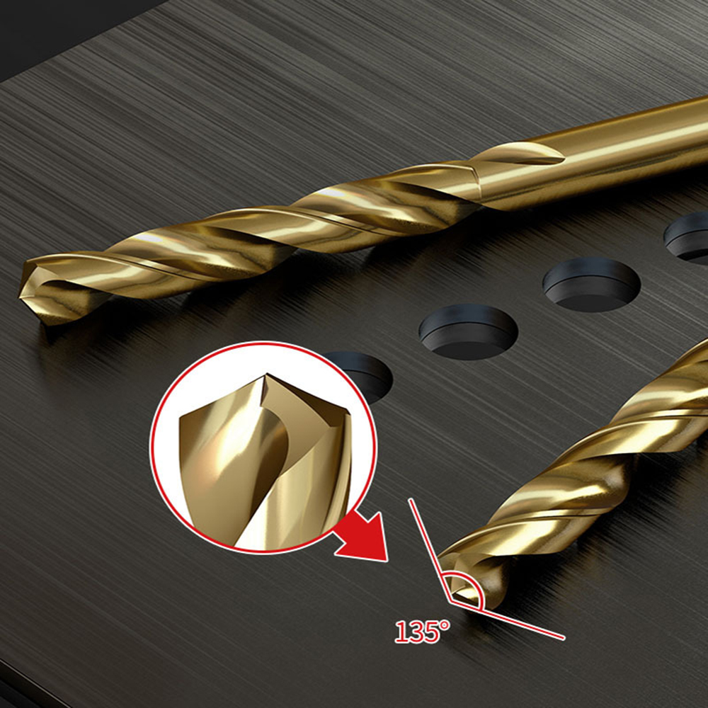 High Hardness Stainless Steel Cobalt-Containing Straight Shank Twist Drill Bit